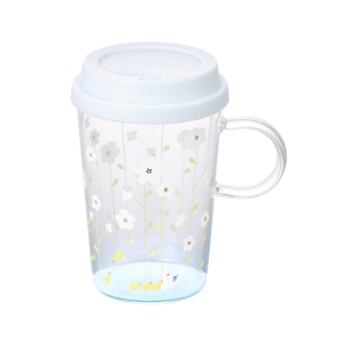 ディライト リード グラス アヒル 花 グラス 355ml