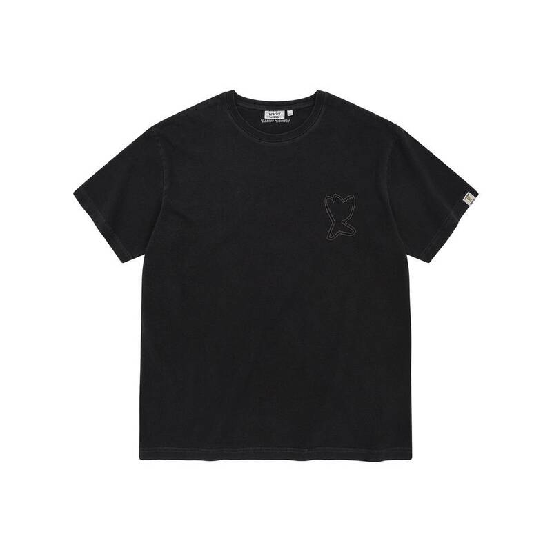ワッキー・ウィリー WACKY WILLY デニム風半袖Tシャツ ブラック WA2602ST30BK 392243