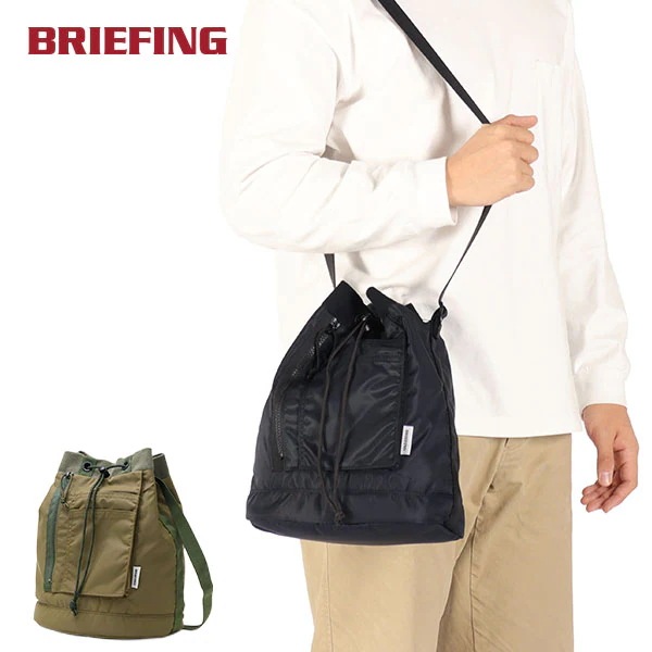 日本正規品 メンズ レディース 大きめ 軽量 ブランド 斜めがけ 巾着 ミリタリー 大人 B5 FIME DRAWSTRING SHOULDER L BRA253L54