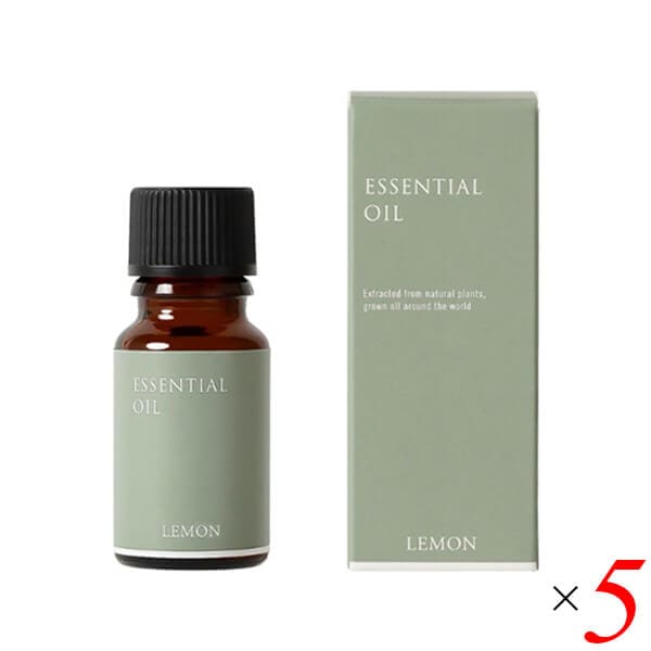 生活の木 レモン精油 10ml 5本セット
