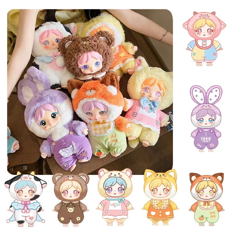 【3日出荷！公式正規品】エイミー(Amy)のキャンディーポットスピリット400% 極ふわ毛足 ぬいぐるみ ブラインドボックス トレンドトイ かわいいデスクデコ