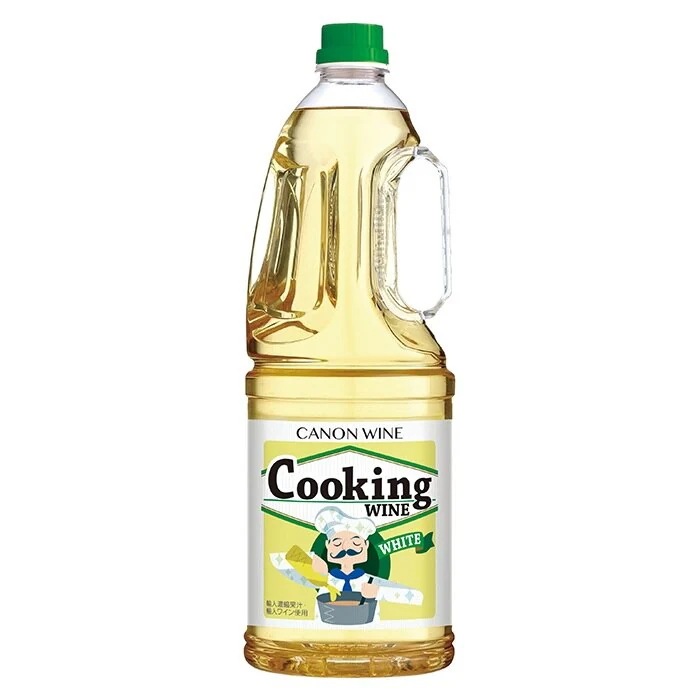 ワイン 果実酒 料理酒 キャノンワイン クッキング 白 1.8Lペット 1ケース6本入り 合同酒精