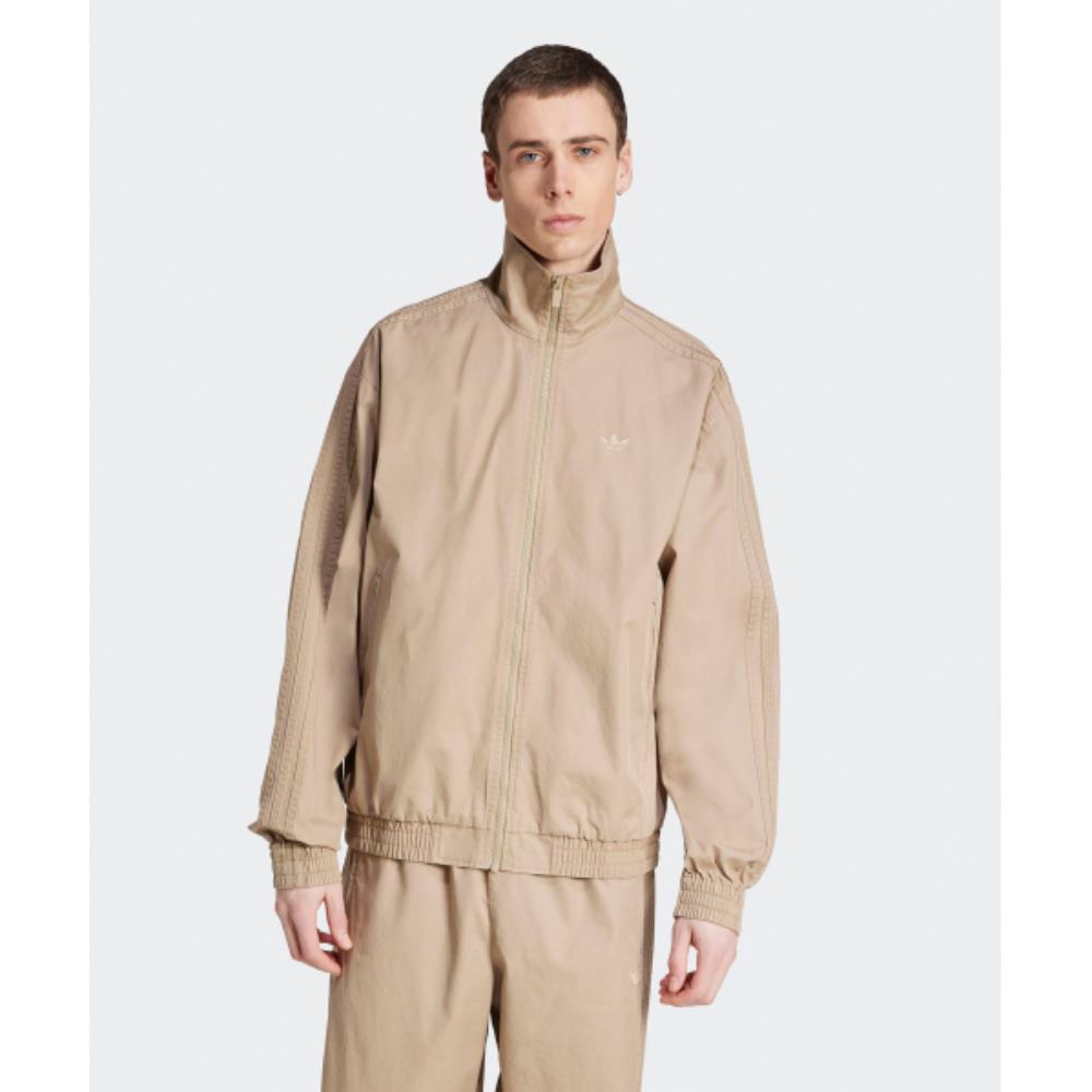 adidas Woven Firebird Tracksuit Jacket Beige KC0685