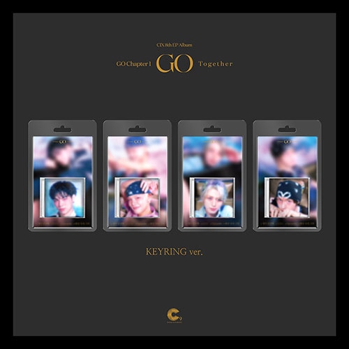 【セット/アルバム4種】 CIX - GO Chapter 1 : GO Together (KEYRING ver.)