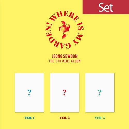 [特典接地ポスター] チョンセウンミニ5集 Where is my Garden！ランダム1種