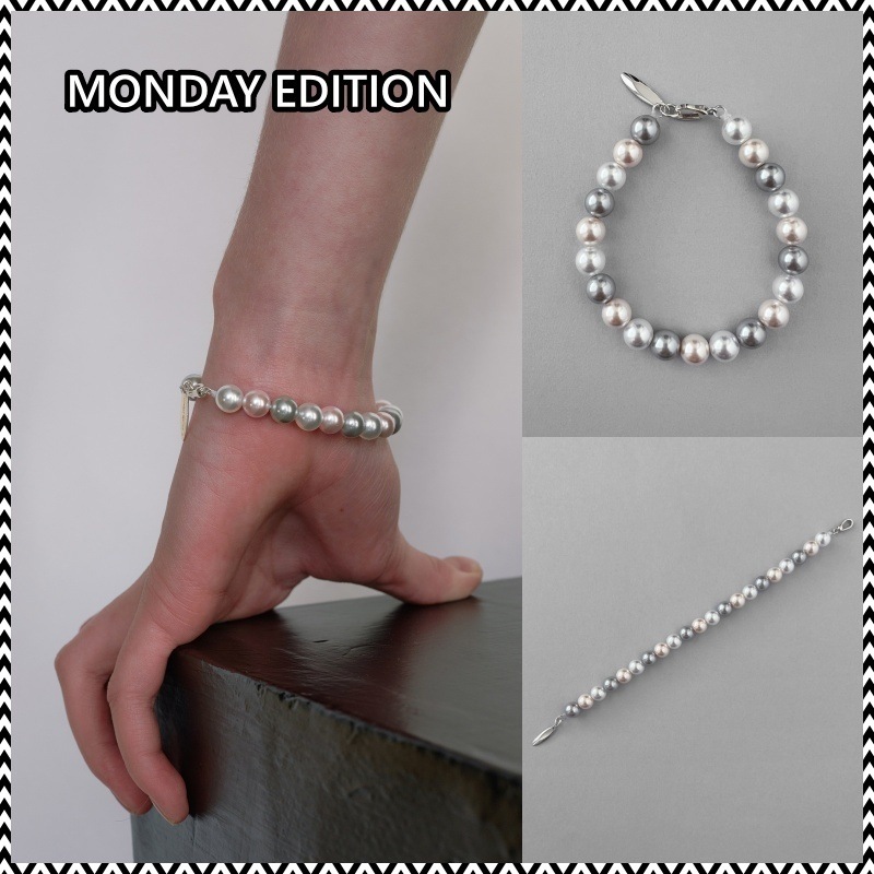 MONDAY EDITION Blushing Pearls Bracelet