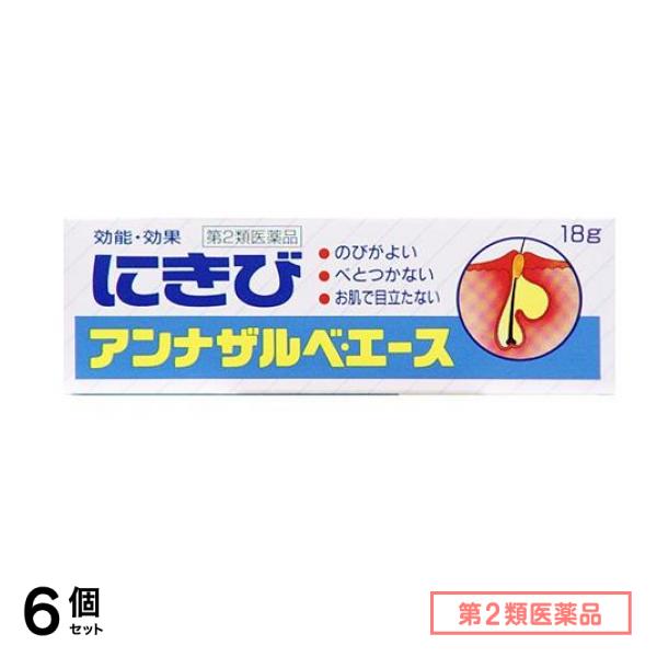 第２類医薬品 アンナザルベ・エース 18g 6個セット