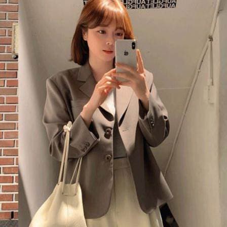 アウター レディース ジャケット ブレザー テーラード 個性的 長袖 無地 カーキ 黒 XS S M L XL 春 秋 大人可愛い きれいめ シンプル 大人 上品 おしゃれ クール こなれ感 マニッシ