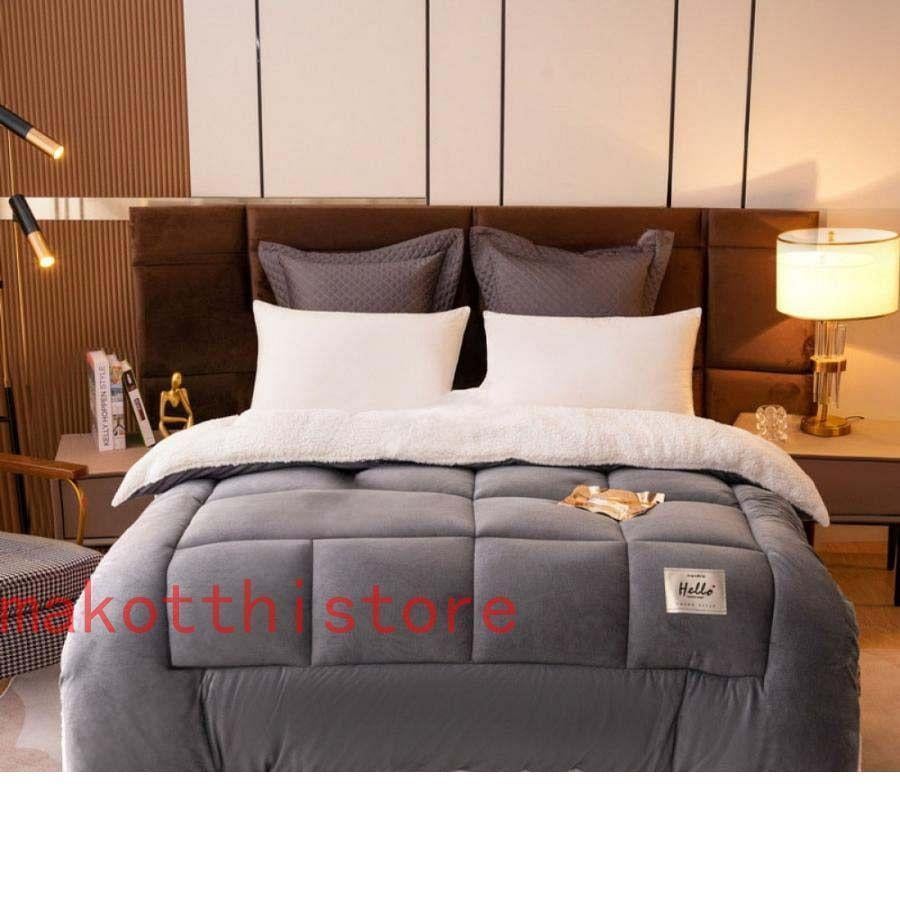 掛ふとん フィットキルトで更に暖か 厚め 掛布団 あたたかい 吸湿・放湿性 水洗い加工 速乾性 吸水通気 暖かさ 肌掛け布団 軽くて暖か 220*240cm シープボア