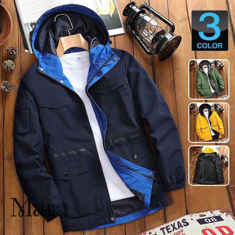 ジャンパー メンズ ウインドブレーカー アウター アウトドアウェア ブルゾン 冬服 撥水 防風 ジャ メンズファッション