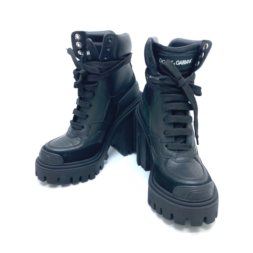 ブーツ DG-84 トレッキング ブーツ 靴 シューズ レザー ブラック