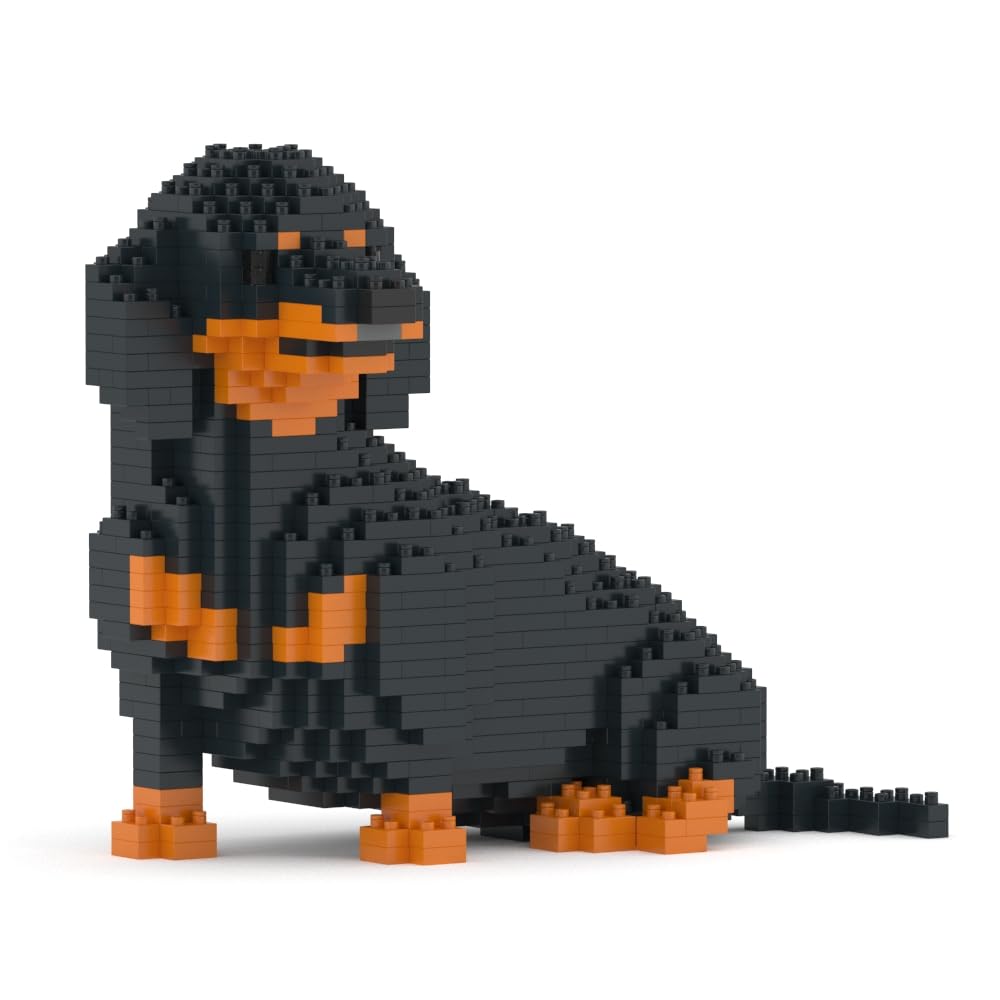 JEKCA ジェッカブロック ダックスフンド 黒 05S-M01