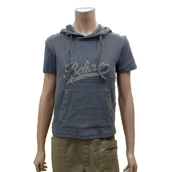 （女性）ホットピース デッキ フード 半袖Tシャツ JR2THF021_BP_BP