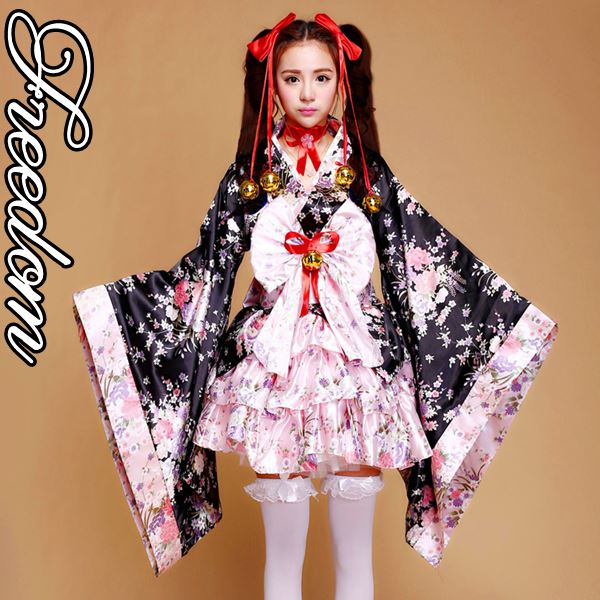 着物ドレス セクシー 花魁 着物 ドレス 着物ミニドレス ミニ ドレス セクシーコス コスプレ コスチューム 衣装 パーティー イベント ハロウィーン インスタ 撮影 アイドル 着物風上着とフリルス