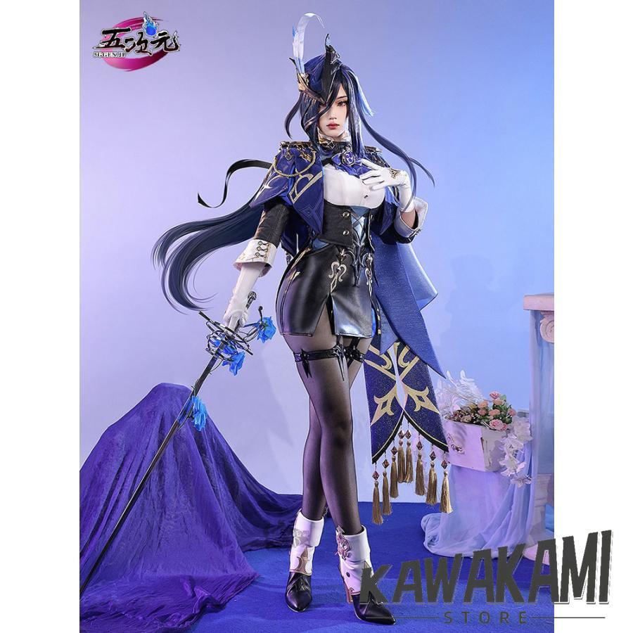 三分妄想　原神　コスプレ　クロリンデ　衣装　ウィッグ　靴　追加可