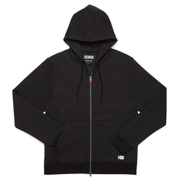 クローム CHROME ジップアップ パーカー メンズ CHROME ISSUED FLEECE HOODIE AP489BK