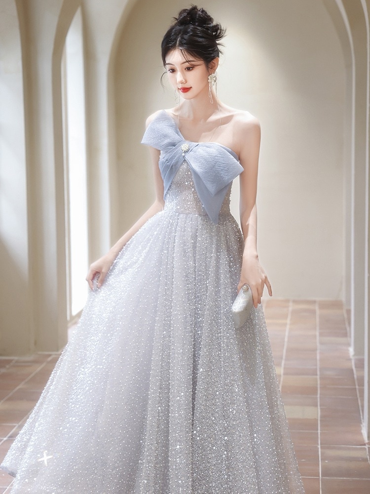 送料無料 新品追加 フレンチイブニングドレス 贅沢 パーティードレス パーティー 宴会司会大人ワンピース 10,028円