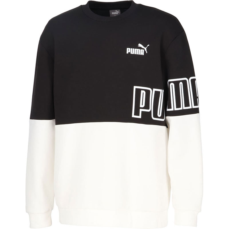 PUMA POWER MX クルースウェット マルチスポーツ スウェットトレーナー (683606-01)