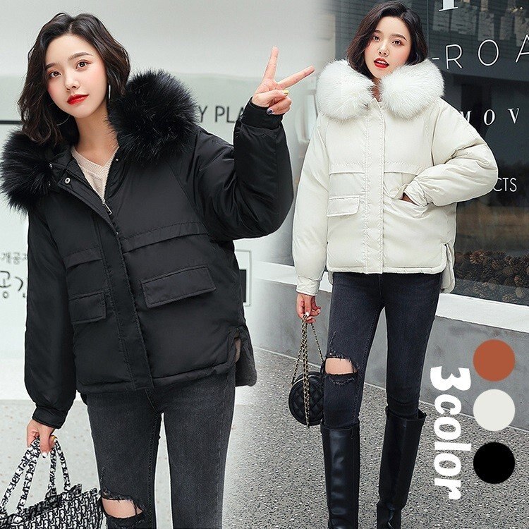 コート ダウンコート レディース 中綿 ダウンジャケット ミディアム丈 帽付 カジュアル 裏起