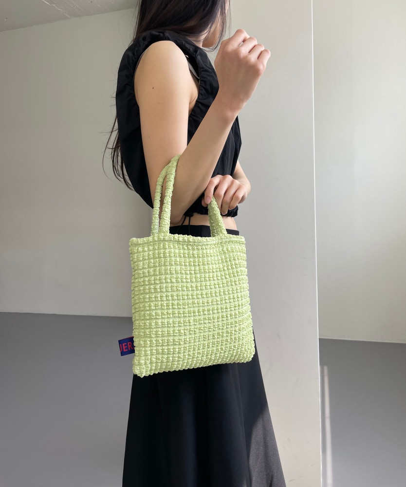 Padded mini bag_embo mint