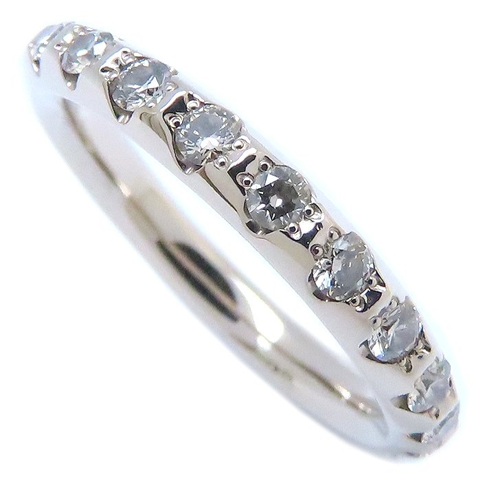 Kashikey カシケイ ライン リング 指輪 ブラウンダイヤモンド0.33ct 11号 BL006 K18BG ブラウンゴールド レディース/294202【中古】