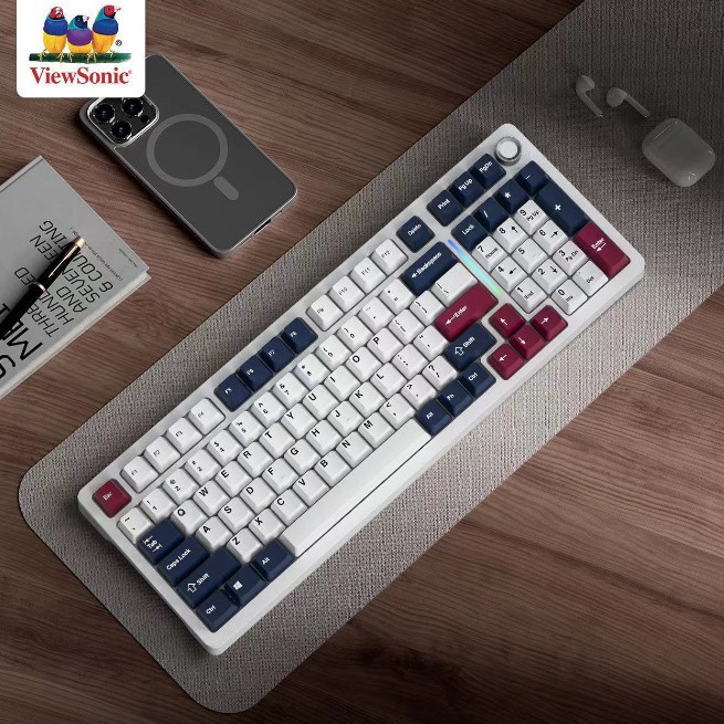 KC 99ゲスト化メカニカルキーボードgasket構造のフルキーホットスワップ無線3モードゲームキーボード