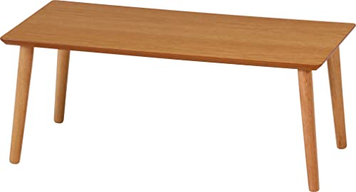 色：ナチュラル サイズ：幅80cm 不二貿易(Fujiboeki) ローテーブル 四角 ミニ 幅80