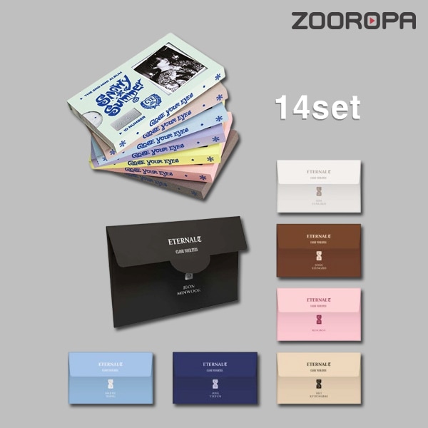 [14종세트] 클로즈 유어 아이즈 CLOSE YOUR EYES Snowy Summer ETERNALT 1집 2집