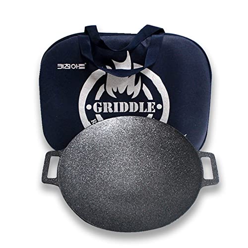 キッチンアート 鉄板 マルチグリドル 33cm バック付き キャンプやアウトドアで大活躍！