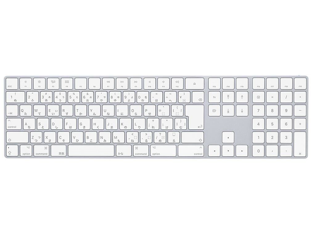 Magic Keyboard テンキー付き (JIS) MQ052J/A [シルバー]