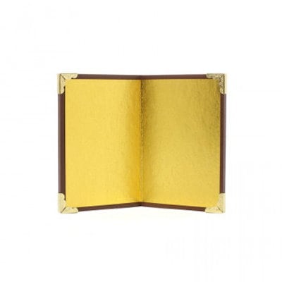 他サイト： ミニ金屏風 2曲 (小) 金無地 C513の商品画像