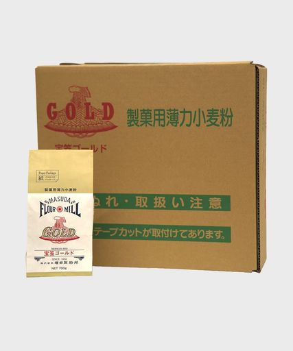 増田製粉所 宝笠ゴールド(製菓用薄力小麦粉) 700G×15袋