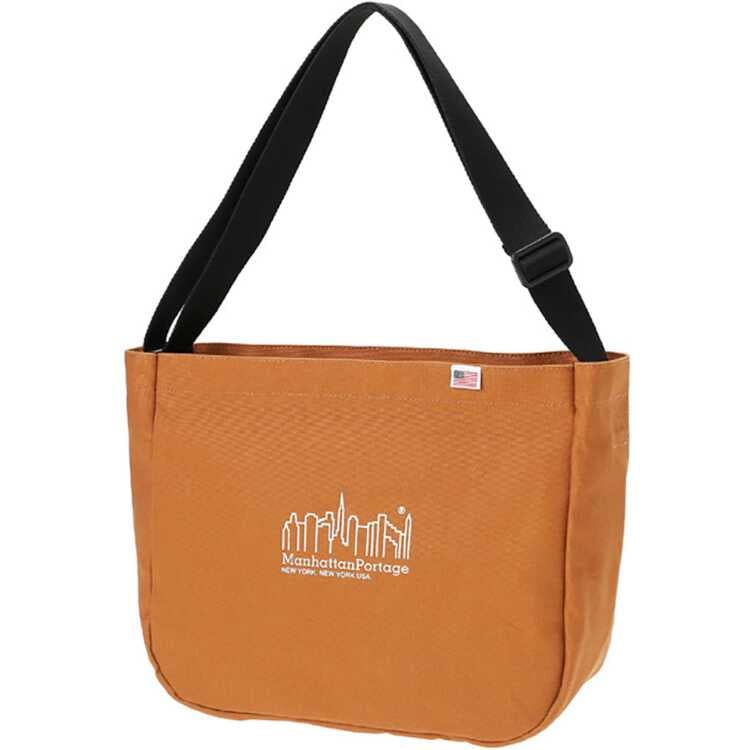 アレン ストリート ショルダーバッグ 2022 キャメル W47×H31×D14cm #MP1497CNVS22-2300