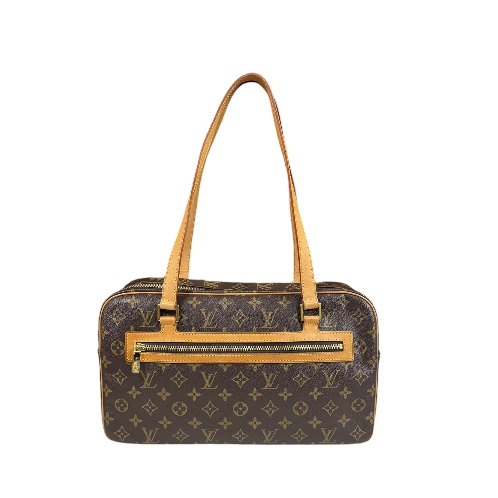 ルイヴィトン シテGM モノグラム ショルダーバッグ モノグラムキャンバス M51181 ブラウン LOUIS VUITTON 中古