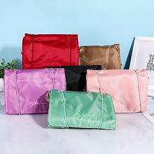 韓国 大容量折りたたみガーゼ化粧バッグ 分解可能化粧品洗面用品収納バッグ