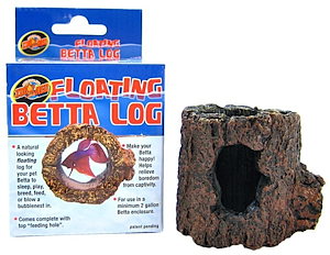 Floating Betta Log 浮かぶベタのログ