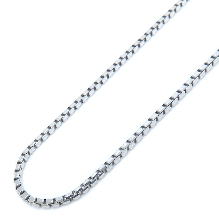 ベネチアン チェーン ネックレス 50.5cm 6.1グラム Pt850プラチナ レディース/76214【中古】