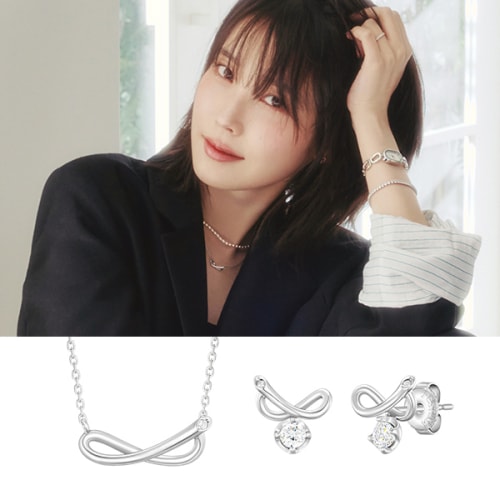 ジェスティーナ [アイユーピック] ピーターネックレス+イヤリングセット (SET-J0-0420)