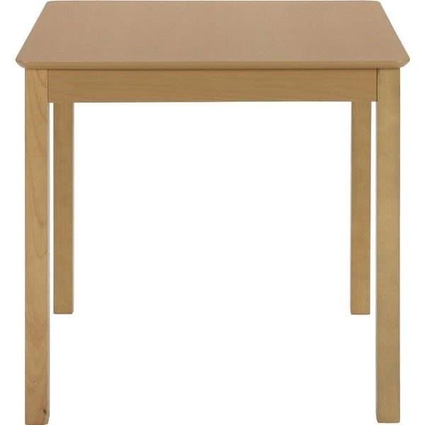 ダイニングテーブル/リビングテーブル [ナチュラル 幅75cm] 正方形 木製 『モルト』