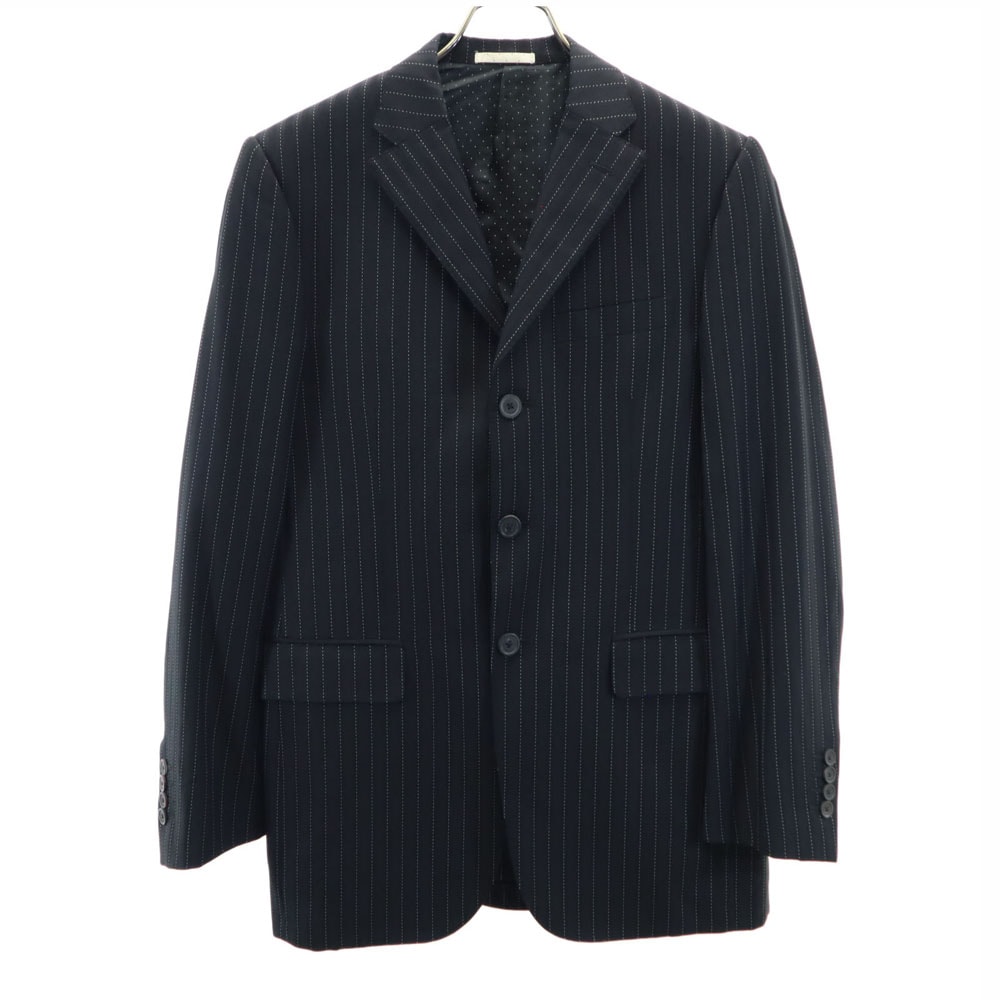 DOLCE & GABBANA ストライプ テーラードジャケット40 イタリア製 DOLCE & GABBANA ストライプ テーラードジャケット40 イタリア製