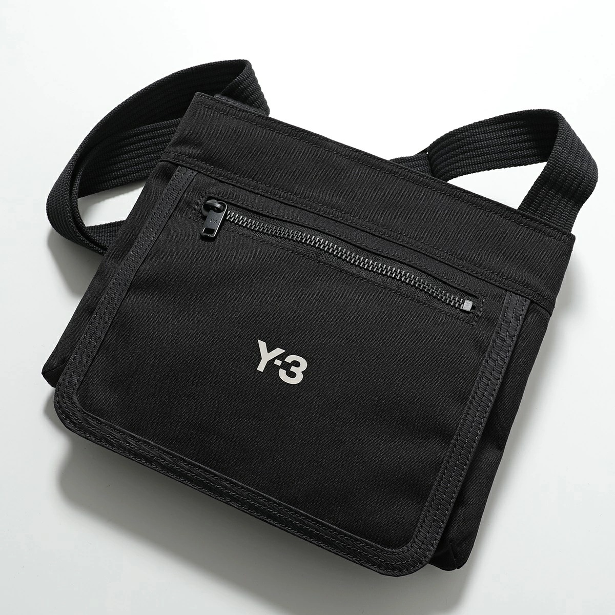 Y-3 ワイスリー ショルダーバッグ CL SACOCHE クラシック サコッシュ IY4075 メンズ クロスボディ ロゴ 鞄 BLACKショルダーバッグ