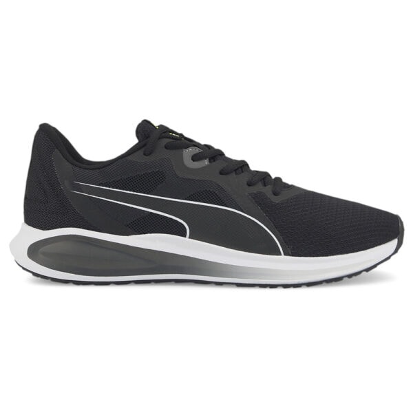 プーマTwitch Runner Running Mens Black Sneakers Athletic Shoes 37628901