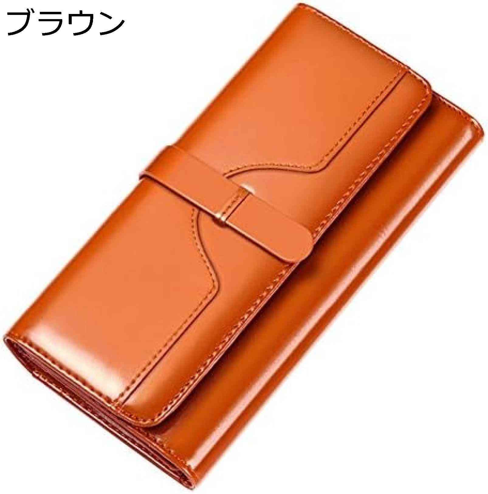 【20%OFFクーポン】長財布 ウォレット オイル仕上げ 革製 スナップ式 RFID＆磁気スキミング防止 レディース 大容量 男女兼用 三つ折り 財布