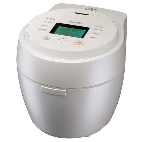 三菱電機 MITSUBISHI IHジャー炊飯器 5.5合炊き 本炭釜 白真珠 NJ-BW10H-WNJBW10H-W