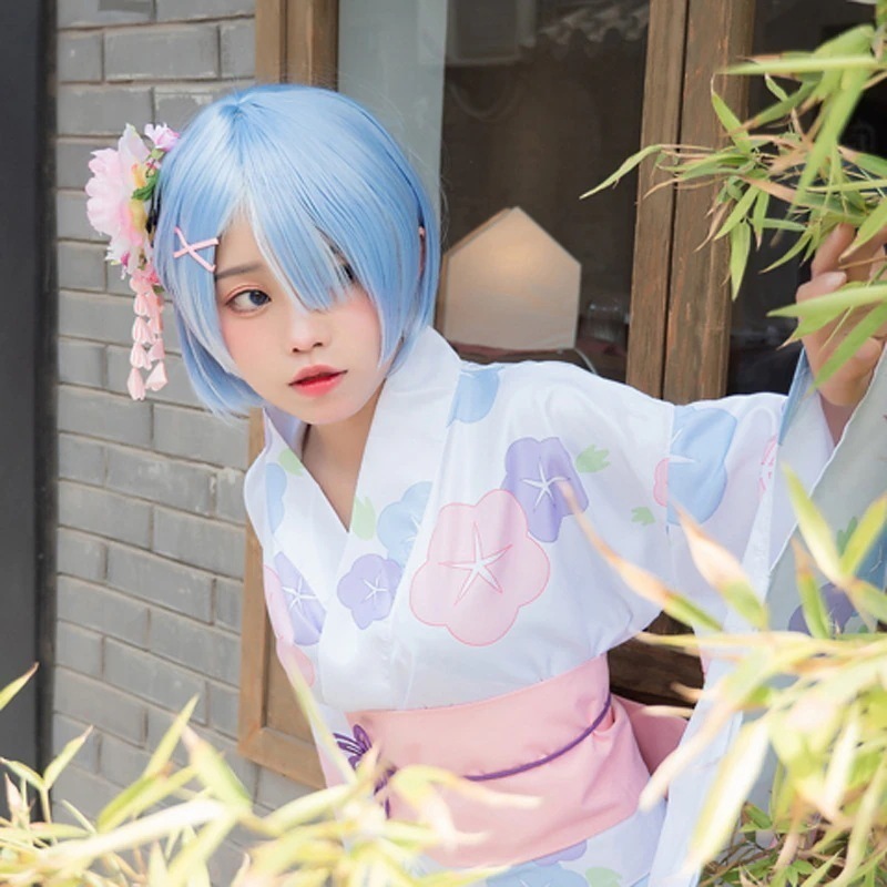 2025新作レイムコスプレ服女装ラム着物浴衣レーム花着物花魁ステージ 4,640円