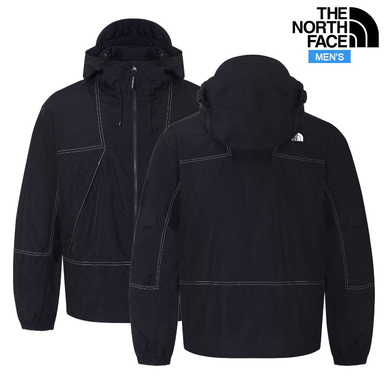 メンズ マウンテン ホワイトラベル ジャケット NJ3LR01 日常 デイリー カジュアル アウトドア 旅行 キャンプ 大きい サイズ 裏地なし ルーズフィット スタイル