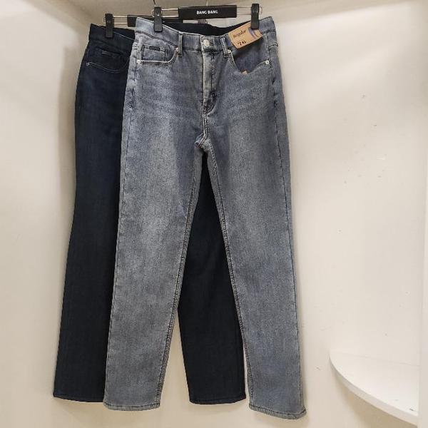 HC15 冬の男性用ウエストバンド ミンクボアボンディング スパン レギュラーフィット ジーンズ NQL (S42328600)