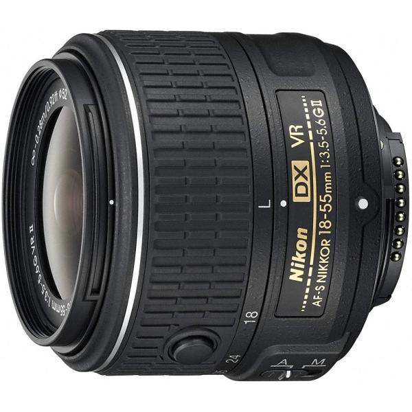 【中古】ニコン Nikon 標準ズームレンズ AF-S DX NIKKOR 18-55mm f/3.5-5.6G VR II ニコンDXフォーマット専用