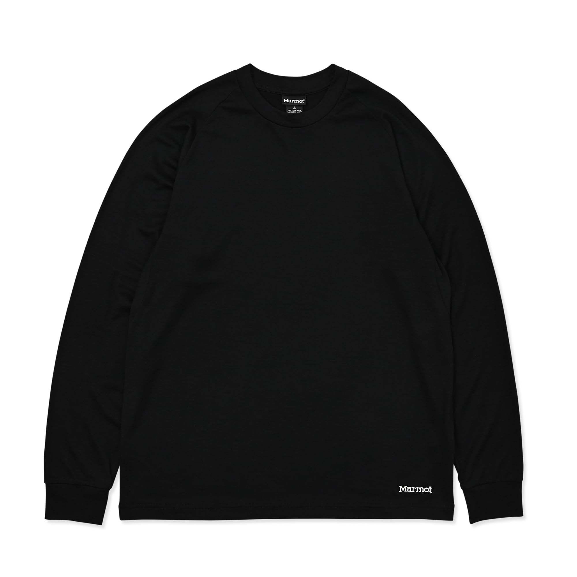 Marmot Merino Wool Long Tee BLACK