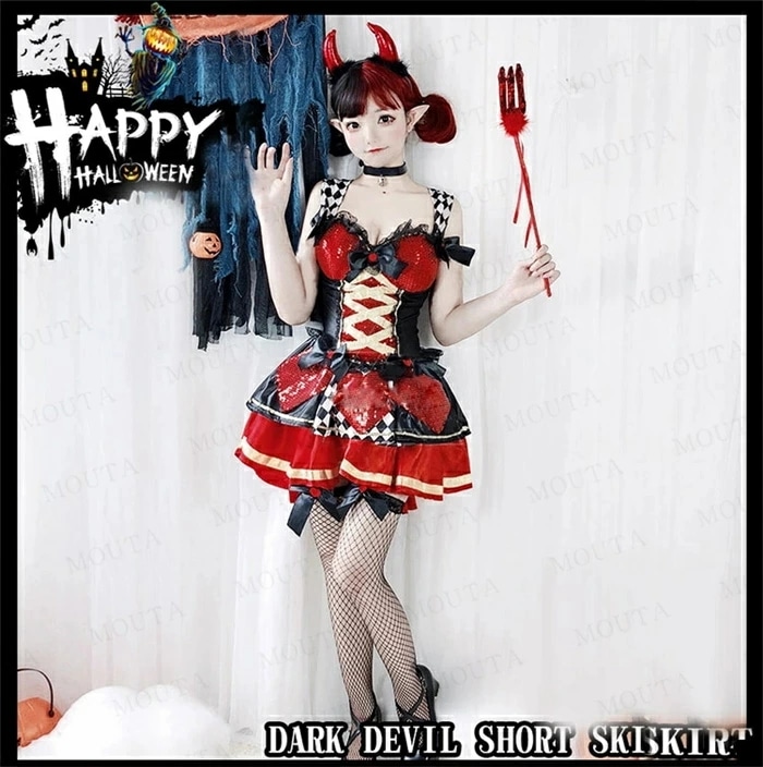 ピエロの服 ハロウィン 衣装 レディース 大人用 ピエロ 吸血鬼 道化師 滑稽 魔女 悪魔 定番 ワンピース ハロウィン 仮装 コスプレ コスチューム 仮装人気 どうけし ハロウィン衣装 仮装 吸血